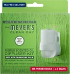 Mrs. Meyer's Clean Day Premium Scented Oil Plug-in, Diffuser & Air Freshener Kit. Fixed Price $16.23.