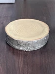 Scentsy Birchwood Log Warmer Stand Cord-concealing Pedestal 5 1/2" Retired. Fixed Price $22.99.