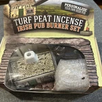 Irish Pub Turf Peat Incense Burner Set By The Gifted Hand New. Fixed Price $50.00.