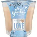 Lot Of 3-GLADE Candle Winter Collection Send Little Love Vanilla Biscotti. Fixed Price $39.99.