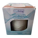 True Living White Ceramic Electric Wax Melt Warmer SH-008H-10CA Textured F2. Fixed Price $14.99.