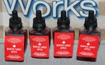 4PC Set Winter Candy Apple Bath & Body Works Wallflowers Refills Ships Free!!. Fixed Price $29.99.