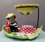 New Hand Painted Partylite Ladybug Aroma Tealight Melts Warmer P8009 Nib. Fixed Price $19.99.