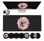 Jvgfynkl Memory Foam Keyboard Wrist Rest Support + Large Gaming Mouse Pad M.... Fixed Price $40.15.