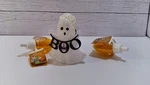 New Bath Body Works Boo Ghost Wallflower Plug-in Night Light W/ 2 Refills. Fixed Price $19.95.