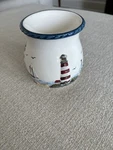 Lighthouse Simmer Pot Never Used Beach Beautiful!. Fixed Price $6.50.