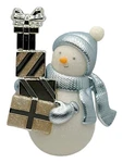 Bath & Body Works White Winter Snowman Wallflower Fragrance Plug. Fixed Price $24.99.