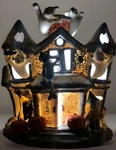 Partylite 8 Halloween Haunted House Ghost Tea Light Candle Holder P7311 Retired. Fixed Price $26.98.