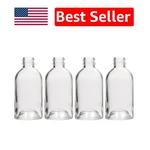 Refillable 4-PACK Of Clear Glass Diffuser Bottles For Essential Oils 85ML. Fixed Price $19.99.