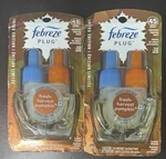 2X Febreze Fresh Harvest Pumpkin Plug Oil Refill Limited Edition Lot Fall. Fixed Price $16.77.