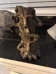 Smoking Tree Faces Cone Incense Burner Elegant Expressions Hear See No Evil 11. Fixed Price $19.99.