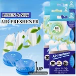 3 Pack Air Fusion Stick Ups Freshener Linen Scent (total 6 Piece) New Usa. Fixed Price $9.99.
