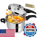Peterboo Premium 10.57 Quart Stainless Steel Pressure Cooker Commercial Grade. Fixed Price $152.31.