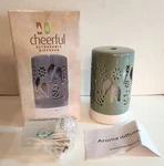 New Cheerful Ultrasonic Aroma Diffuser Lights Up In 7 Colors 2 Mist Modes. Fixed Price $15.00.
