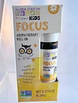 Aura Cacia Kids Focus Aromatherapy Roll On Essential Oil 0.31OZ For New. Fixed Price $5.99.