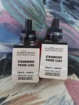 New Bath & Body Works Strawberry Pound Cake Lot Of 2 Wallflower Refill Bulbs. Fixed Price $14.99.