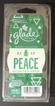 Glade Wax Melts Winter Collection Be At Peace Balsam Fir & Juniper 6. Fixed Price $6.99.