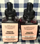 New 2-PACK Frosted Cranberry Wallflower Refill Bulbs Sealed Bath & Body Works. Fixed Price $17.60.
