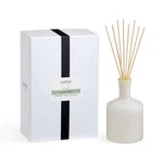 Lafco New York Reed Diffuser Feu De Bois 15 Oz Reusable, Hand Blown Glass Vessel. Fixed Price $131.04.