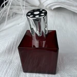 Lampe Berger Paris Red Glass Catalytic Home Fragrance 3" Square. Fixed Price $37.99.