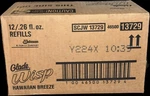 Open Case Of 12 New Glade Wisp Hawaiian Breeze Fragrance Refill Us. Fixed Price $54.95.