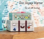 Scentsy Bon Voyage Warmer 2 Pc Luggage Trunk 1940 Style-retired/rare-new In Box. Fixed Price $64.95.