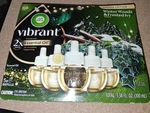 Air Wick Scented Esential Oil Vibrant 5 Refills Deep Blue Sea Beach Wood. Fixed Price $15.90.