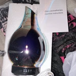 Glass Aromatherapy Oil Diffuser Multicolor Electric With 4 Timer Settings. Fixed Price $15.00.