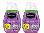 Renuzit Gel Air Freshener - Lovely Lavender 7 Oz. Fixed Price $7.95.
