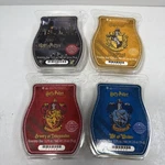 Rare Scentsy Wax Bars Harry Potter X4 Gryffindor Hufflepuff Ravenclaw Wizarding. Fixed Price $30.00.