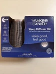 Yankee Candle Calm Night Sleep Diffuser Kit W/waterless Technology Nib. Fixed Price $19.25.