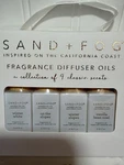 Sand + Fog Fragrance Diffuser Oils Gift Set Winter White Vanilla Bean Noel New. Fixed Price $24.99.