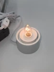 Scentsy 39447 Tabletop Base For Glass Nightlight Warmer White. Fixed Price $10.98.