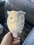 Scentsy "whoot" Owl White Glowing Plug-in Mini Warmer. Fixed Price $22.00.