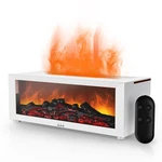 Tmehm Fireplace Flame Air Diffuser HUMIDIFIER,7 Colors Aromatherapy Essential.... Fixed Price $62.94.