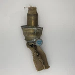 Antique Lampe Royale Farenthold Oil Burner Brass Kerosene Wick. Fixed Price $25.29.