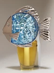 New Bath & Body Works Blue Silver Fish Wallflower Plugin Light Up 24/7 Night. Fixed Price $29.99.