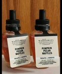 Bath And Body Works Pumpkin Pecan Waffles Wallflowers Refill - 2 Pack. Fixed Price $15.90.