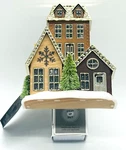 Bath & Body Works Holiday Village House Projector Nightlight Wallflowers Plug. Fixed Price $35.83.