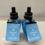 2 X Bath & Body Works Beautiful Day Wallflower Fragrance Refill Bulb Plug In. Fixed Price $16.88.