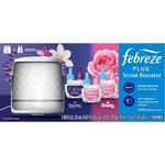 Febreze Plug Scent Booster Kit Calm Lavender Vanilla Bean April Fresh 3 Refills. Fixed Price $29.00.