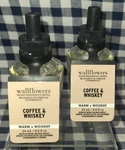2-PACK New Coffee & Whiskey Wallflower Refill Bulbs Sealed Bath Body Works. Fixed Price $26.00.