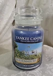 Yankee Candle Blue Summer Sky Large Jar - Classic Label New. Fixed Price $29.99.