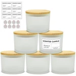16OZ 3 Wick Candle Pack - Large Empty Frosted Glass Making Jars.... Fixed Price $39.14.