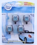 New Febreze Car Vent-clip Air Fresheners 4 Pack Linen & Sky Automobile Set Lot. Fixed Price $17.93.
