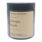 Georgia Peach Soy Candle 4OZ Glass Jar 20-25 Hour Essential Fragrant Oils. Fixed Price $6.99.