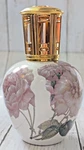 Vintage Paris France Lampe Berger Pink Peonies Pattern Fragrance. Fixed Price $145.00.