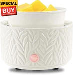 Wax Warmer For Scented Melts 3-IN-1 Electric Ceramic Candle. Fixed Price $19.94.