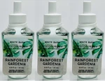 3 Bath & Body Works Wb Rainforest Gardenia Wallflowers Scented Oil Bulb Refills. Fixed Price $22.07.