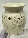 Scentsy Wax Warmer Wall Plug In Heavenly Angels Christmas Textured Retired Bulb. Fixed Price $20.00.